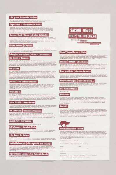 Peter Muster - Anna Albisetti & Franziska Burkhardt - 